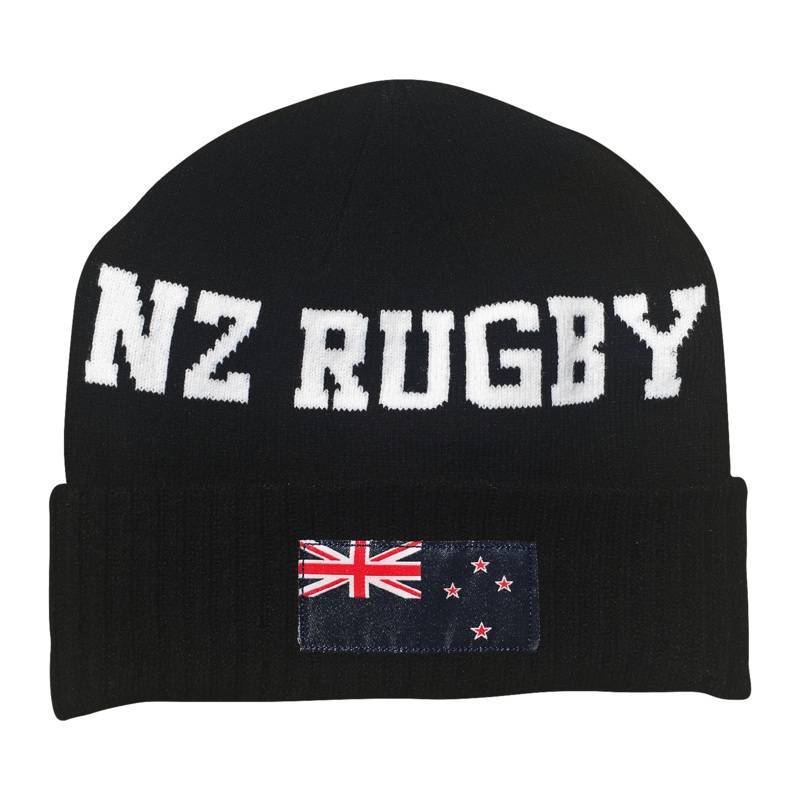 New Zealand Rugby Flag Cuffed Beanie