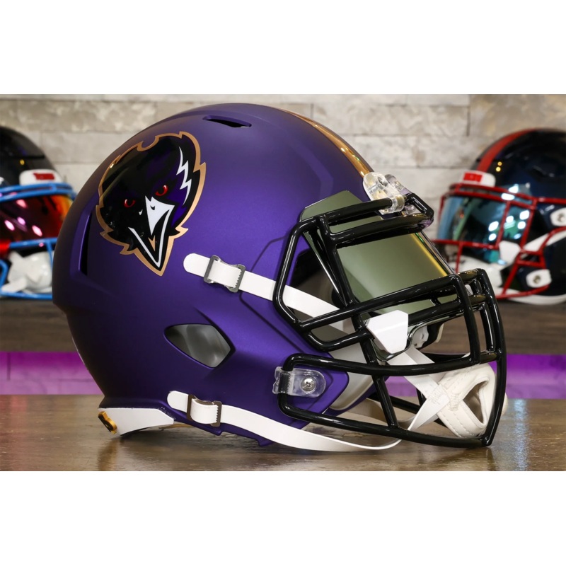 Baltimore Ravens Riddell Speed Display Helmet – GG Edition 02551