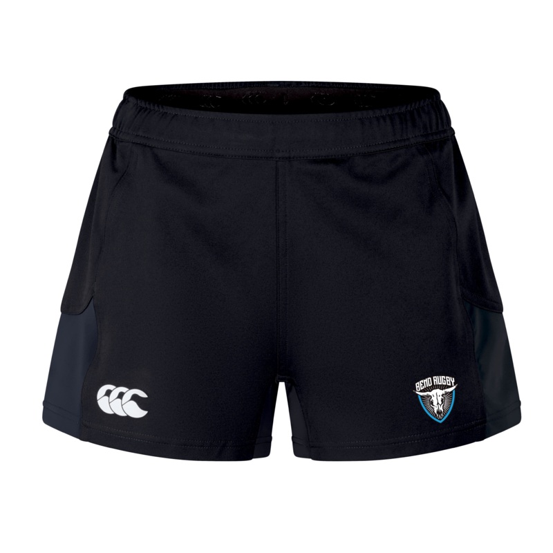 Bend Rugby Women’s Advantage Short 2.0 by Canterbury 6 Black