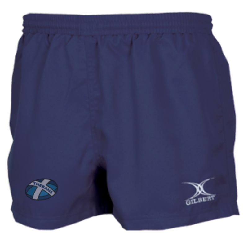 Caledonian Thebans RFC Senior’s Dark Navy Saracen V3 Match Shorts 2 Extra Small