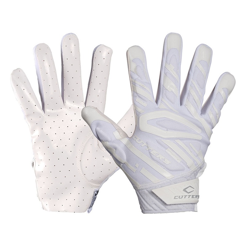 Gamer 6.0 Padded Receiver Gloves White Adult-S