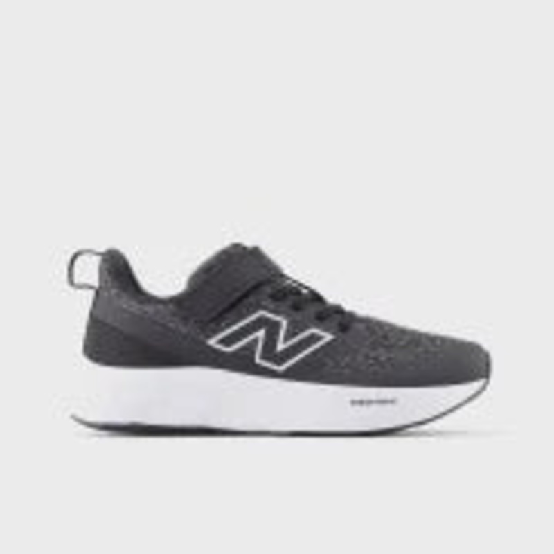 New Balance Kids Fresh Foam 625 Bungee Lace with Top Strap – Black K 11