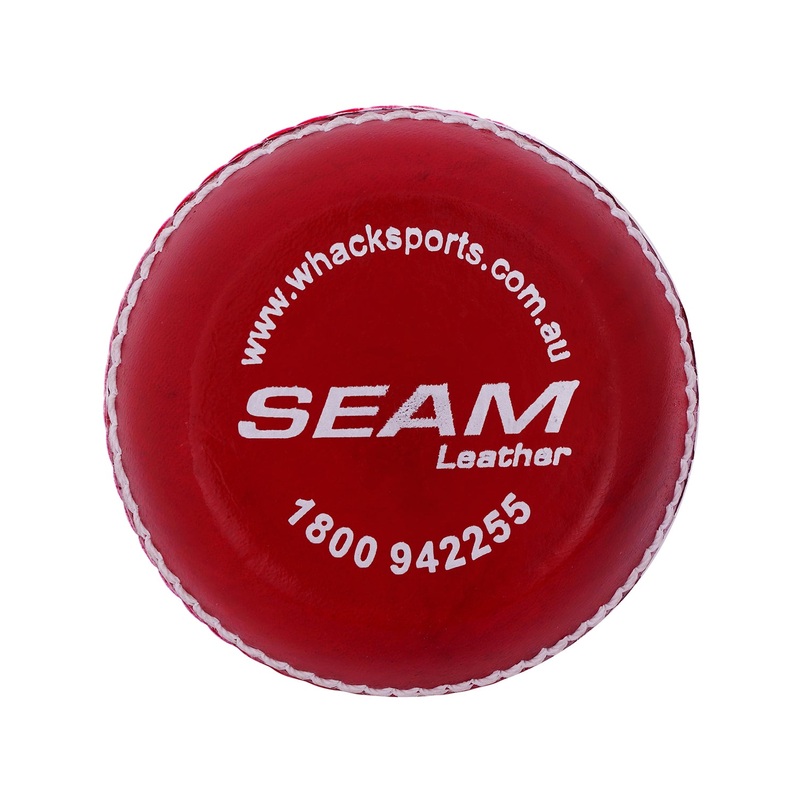 WHACK Aggot/Seam Training 156gm Leather Cricket Ball
