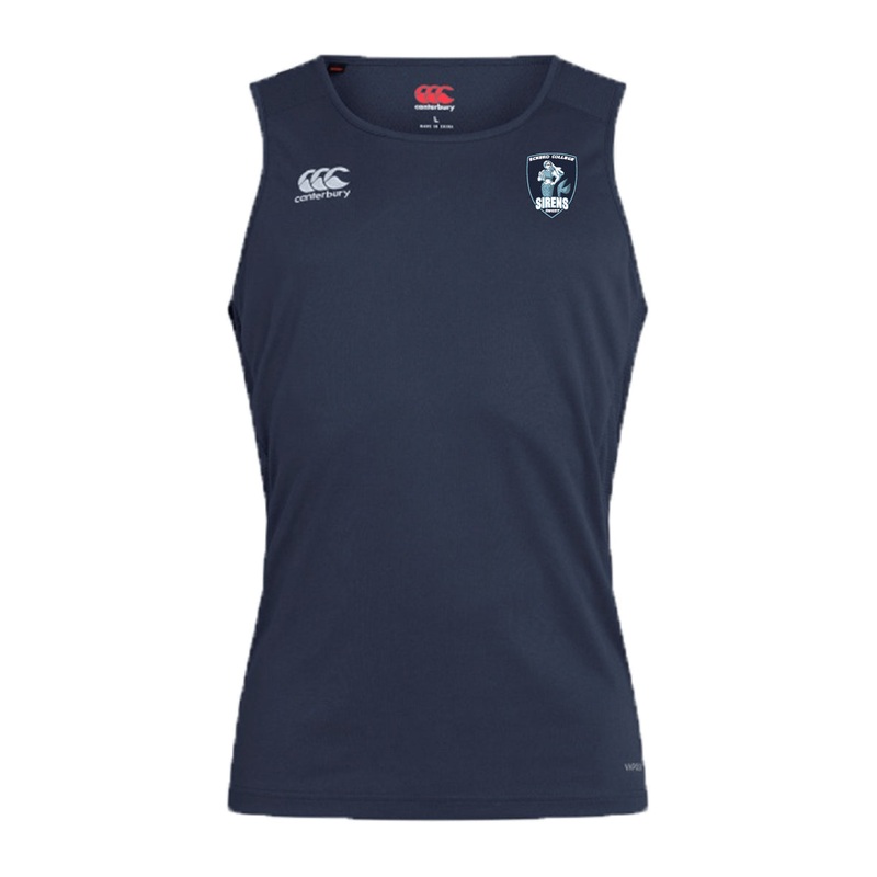 Eckerd College Club Dry Singlet by Canterbury XS Navy