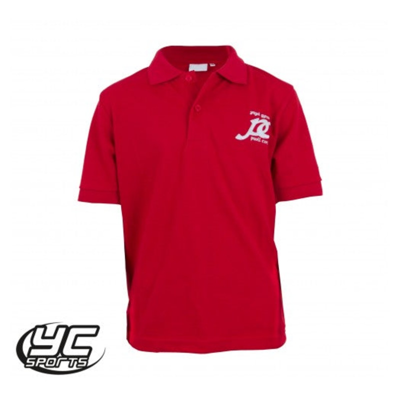 Ysgol Gymraeg Pwll Coch Red Polo 2/3 RED