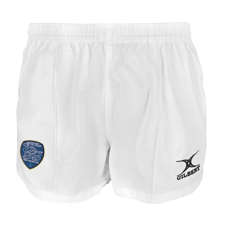 Eastern Bay RFC Kiwi Pro Rugby Shorts White 2X-Small
