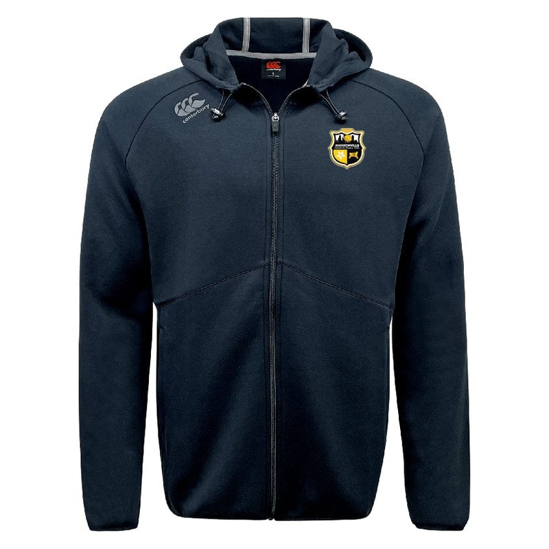 Jacksonville RFC Tempo Vapodri Full-Zip Hoodie by Canterbury XS Black