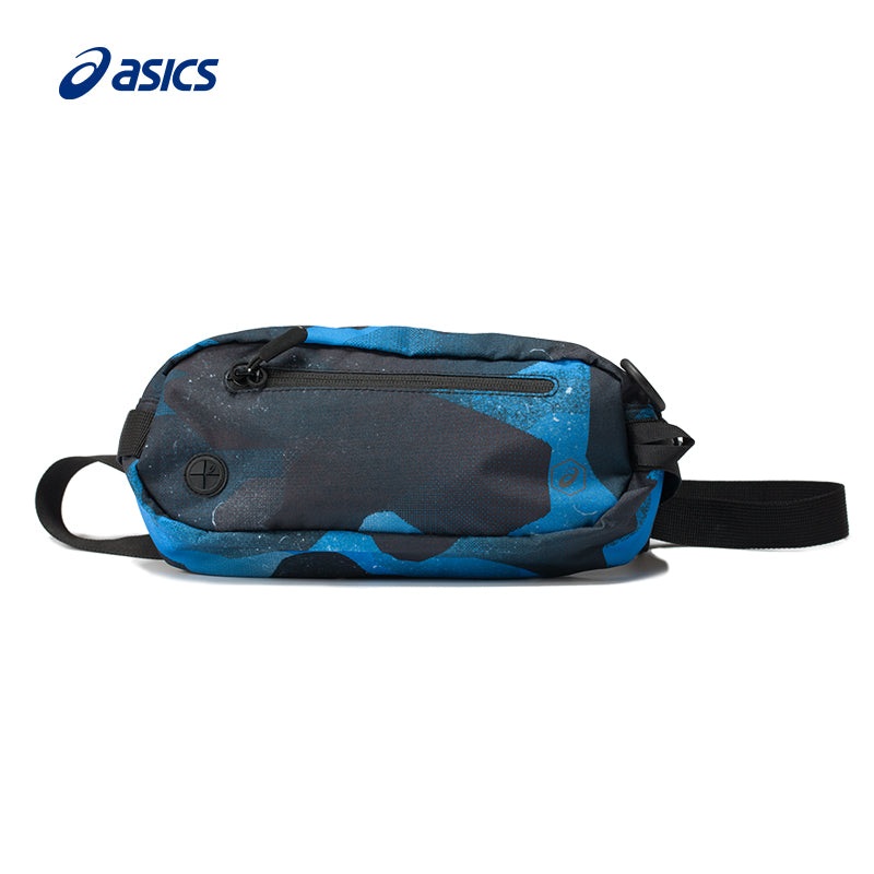 Asics Running Waist Pouch CAMEO GEO DIRECTOIRE BLUE