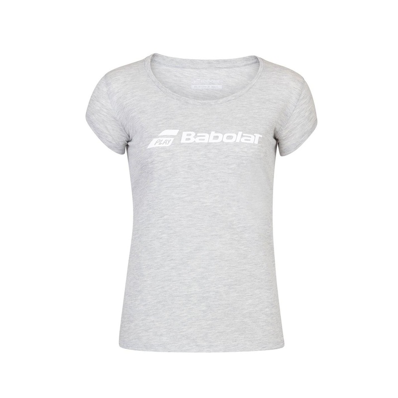 Babolat Regular Fit Short Sleeve T-Shirt 10 (S) High Rise Hthr