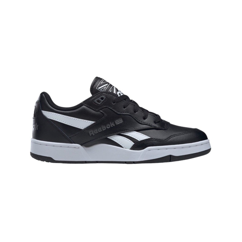 Reebok Mens Bb 4000 Ii Cblack Ftwwht Purgry Low Top Trainers 8 (42) Cblack/Ftwwht