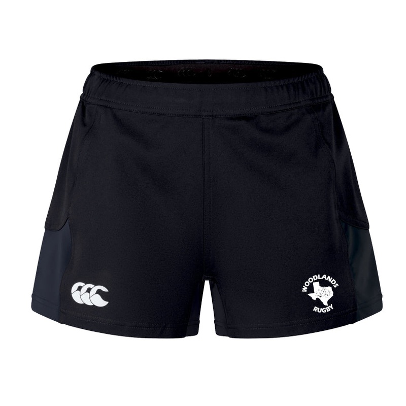 Woodlands Rugby Women’s Advantage Short 2.0 by Canterbury 6 Black