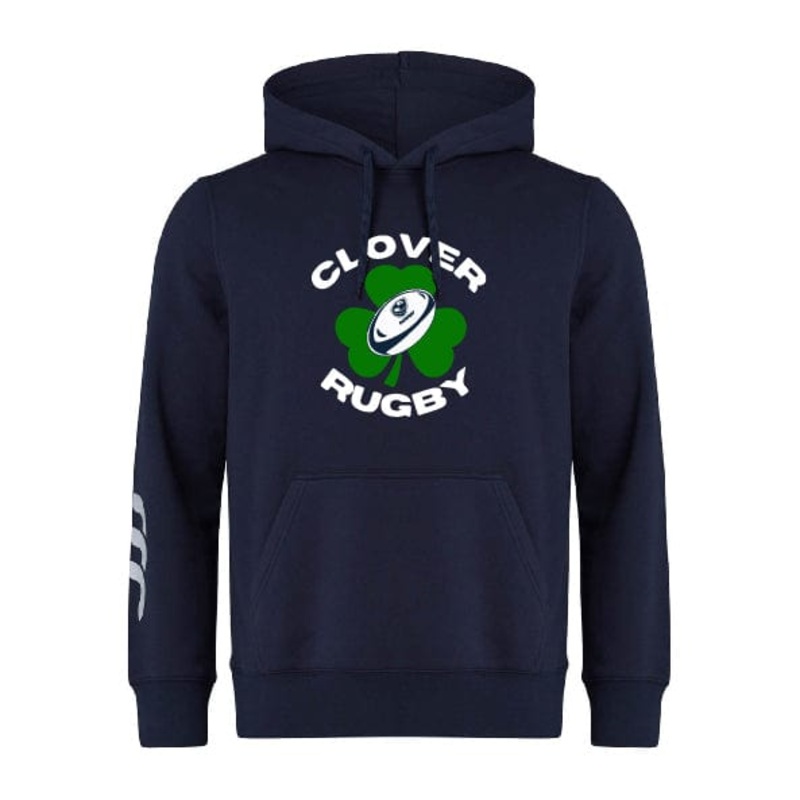 Clover Blue Eagles Club Hoodie by Canterbury XS Navy