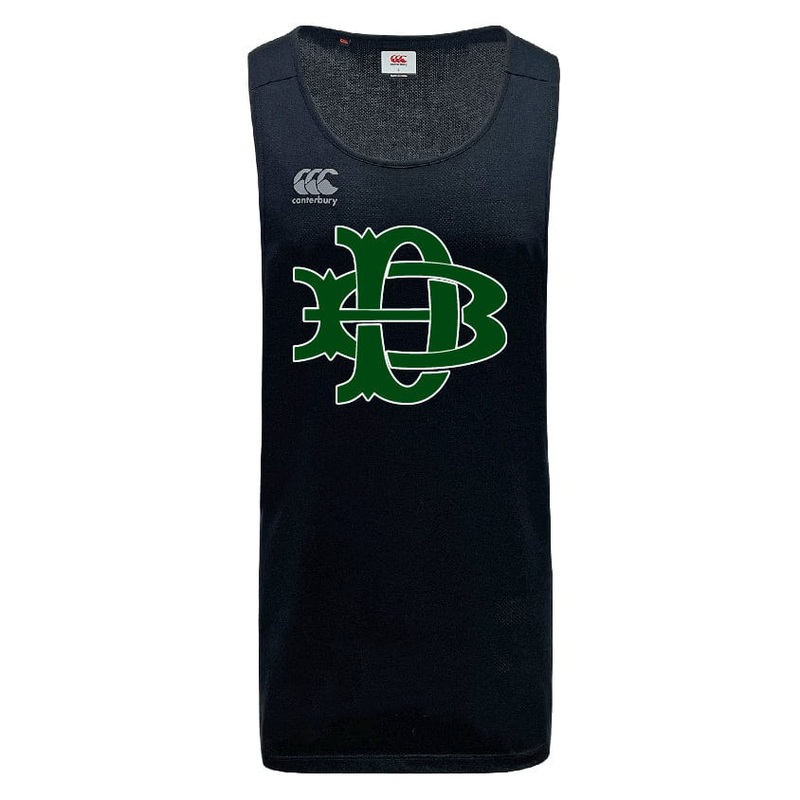Denver Barbarians Tempo Vapodri Singlet by Canterbury XS Black
