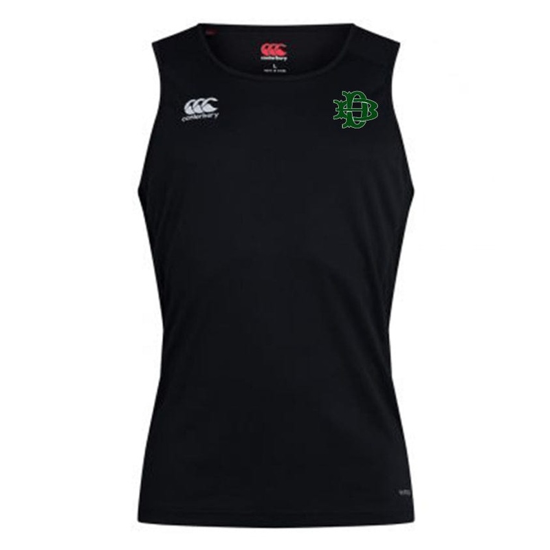 Denver Barbarians Club Dry Singlet by Canterbury XS Black