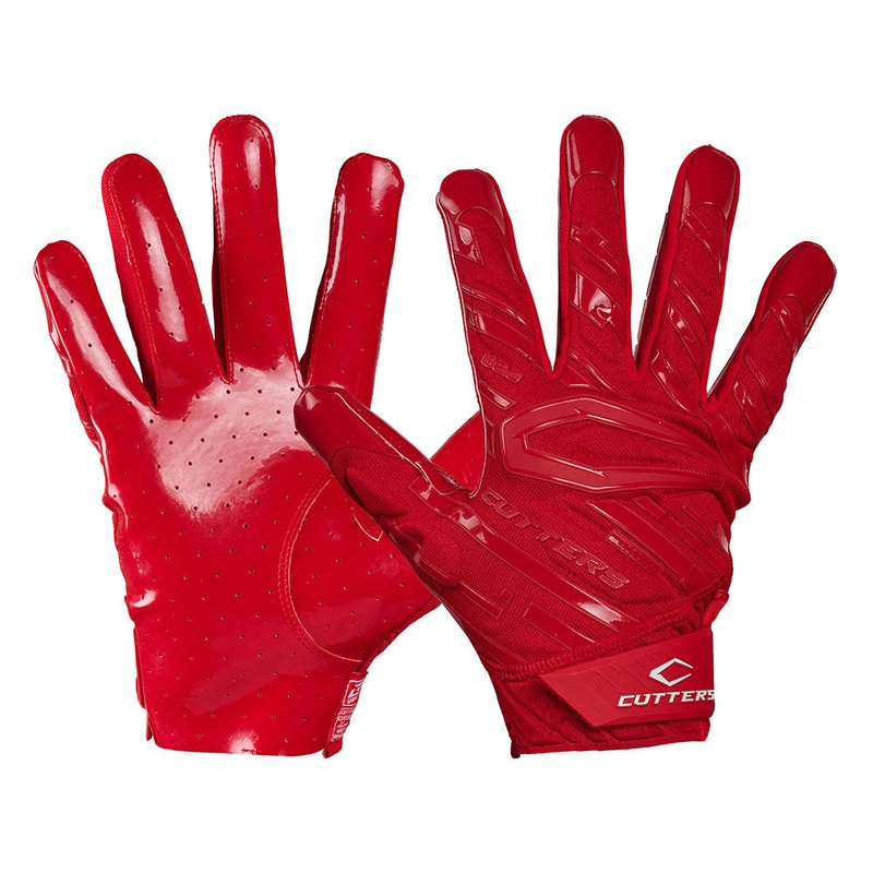 Gamer 6.0 Padded Receiver Gloves Red Adult-S