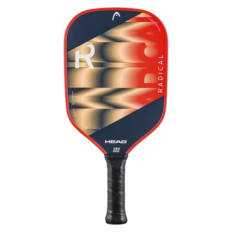 Head Radical Pro Pickleball Paddle BLACK/RED G1