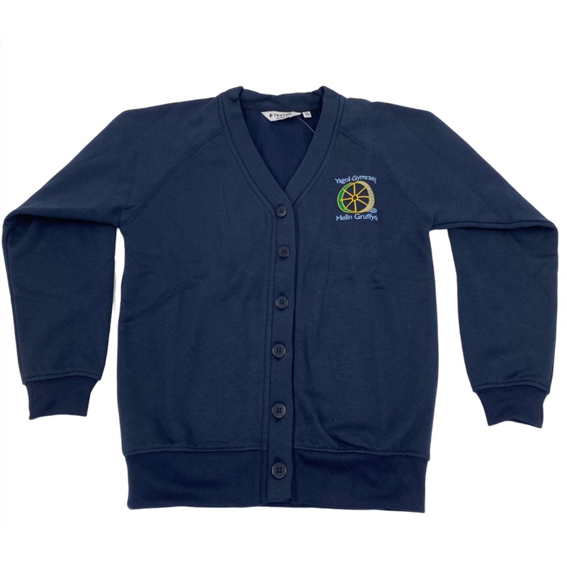 Ysgol Melin Gruffydd Cardigan 2/3 NAVY
