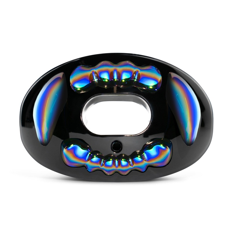 “3D Apex Predator” Iridescent Oxygen Football Mouthguard