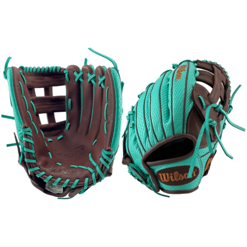 Wilson A1000 Mint Chip 1750 12.5″ Outfield Baseball Glove RHT