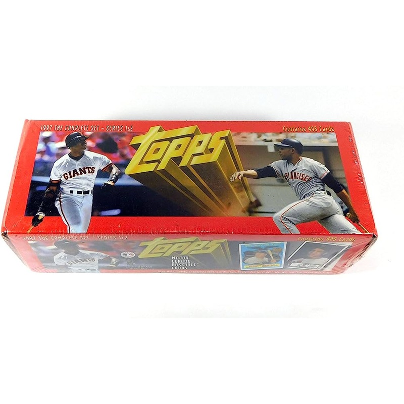 1997 Topps Baseball Complete Factory Set 1-495
