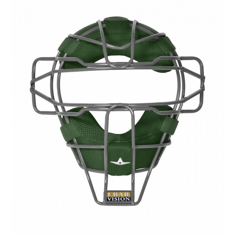 Allstar Traditional Catchers Mask DARK GREEN