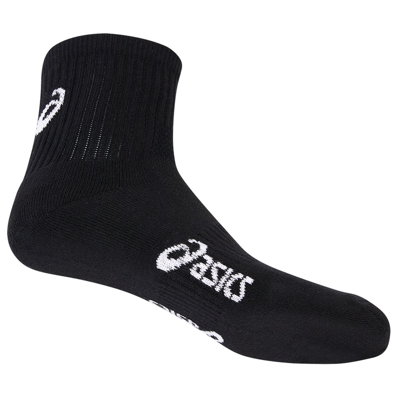 ASICS Pace Quarter Socks Black 4-8