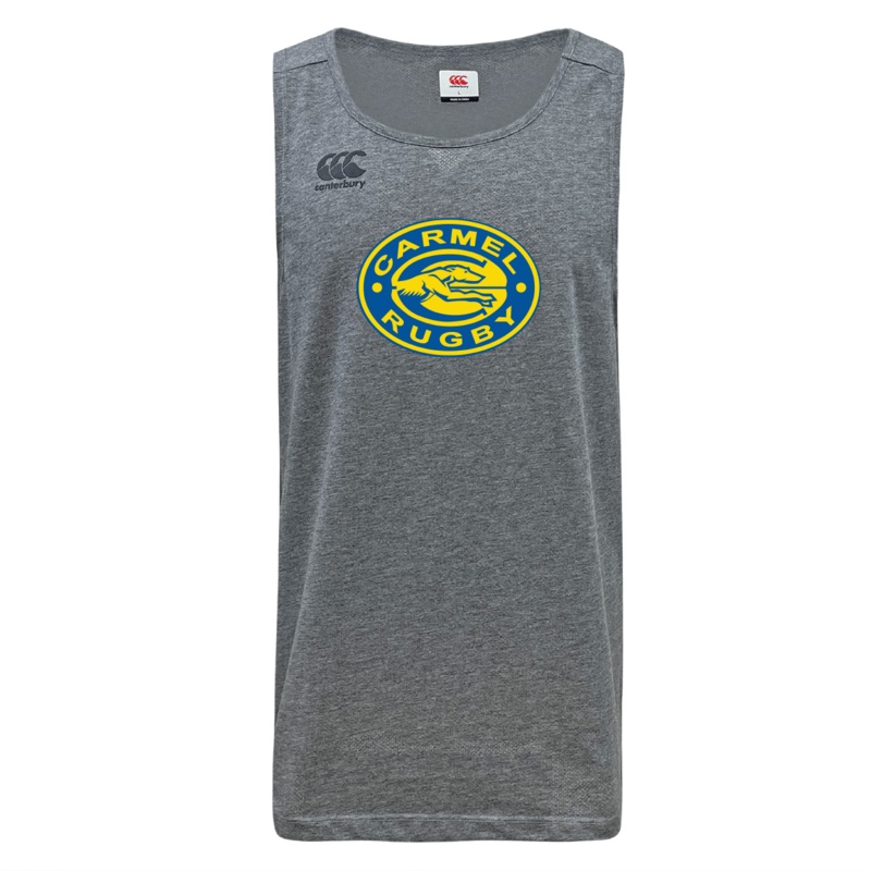 Carmel Rugby Tempo Vapodri Singlet by Canterbury XS Grey