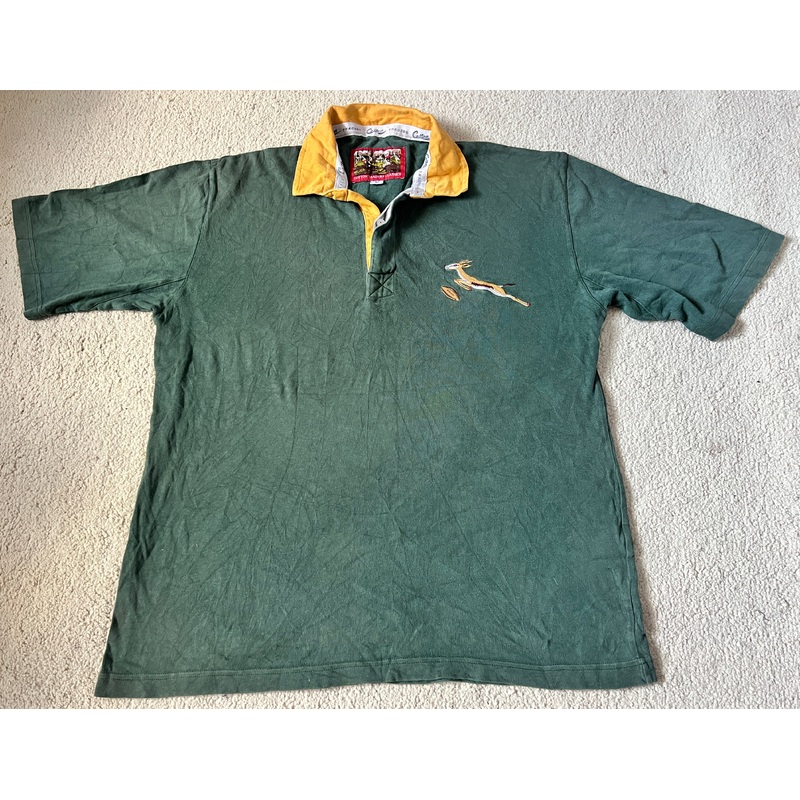 2000s Springboks Supporters Jersey – L (Cotton Traders)