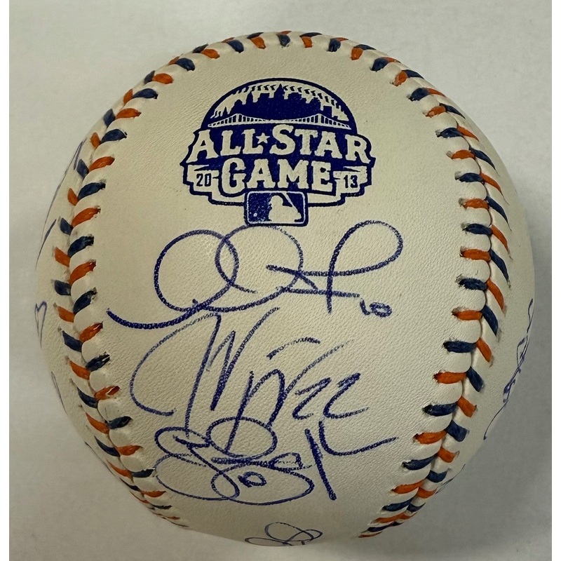 2013 All Star Game Logo Team Signed Baseball – Trout’s House