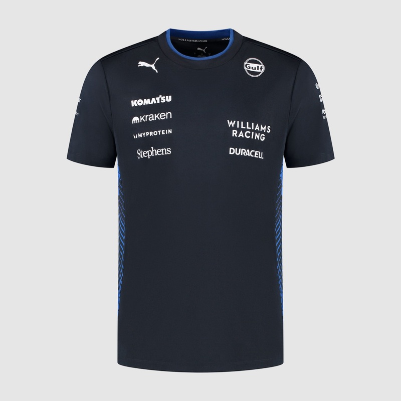 Williams Racing F1 Team 2025 Tee Mens – Navy XS