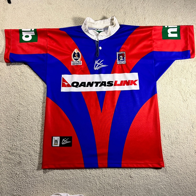 2004 Newcastle Knights Home Jersey – L