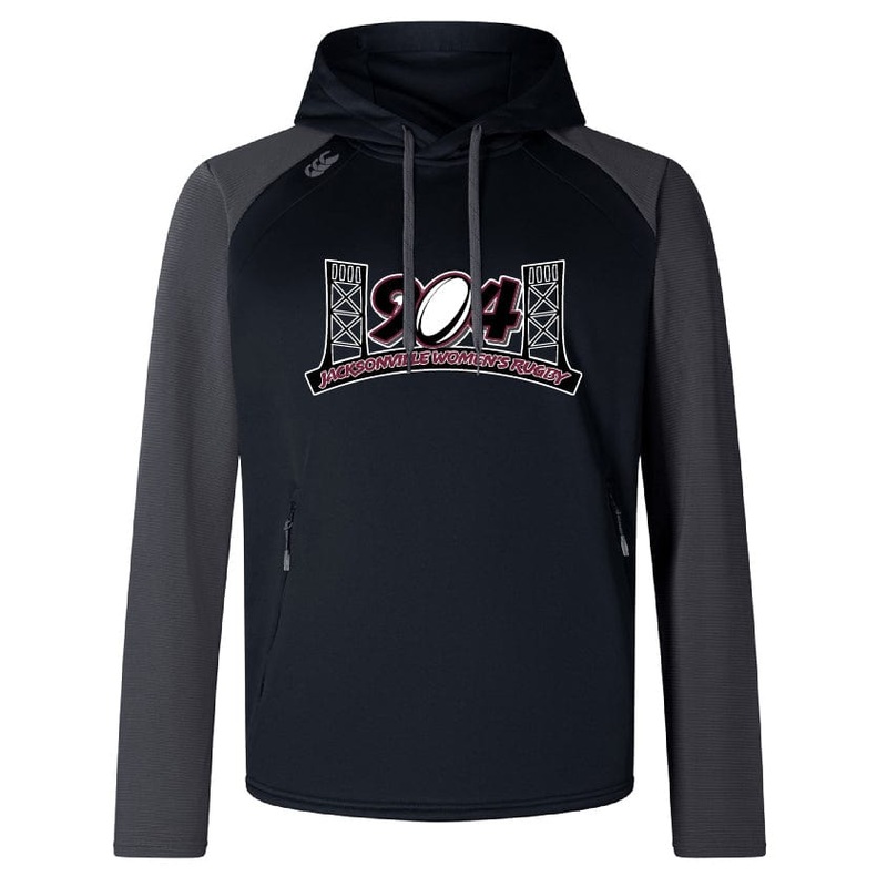 Jacksonville Women’s Rugby Elite Training Hoody by Canterbury XS Black