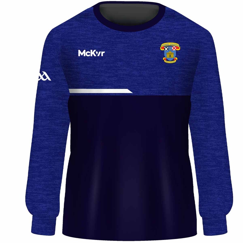 McKvr St Vincents GAA Sweat Top – Youth- Navy/Royal Age 5-6