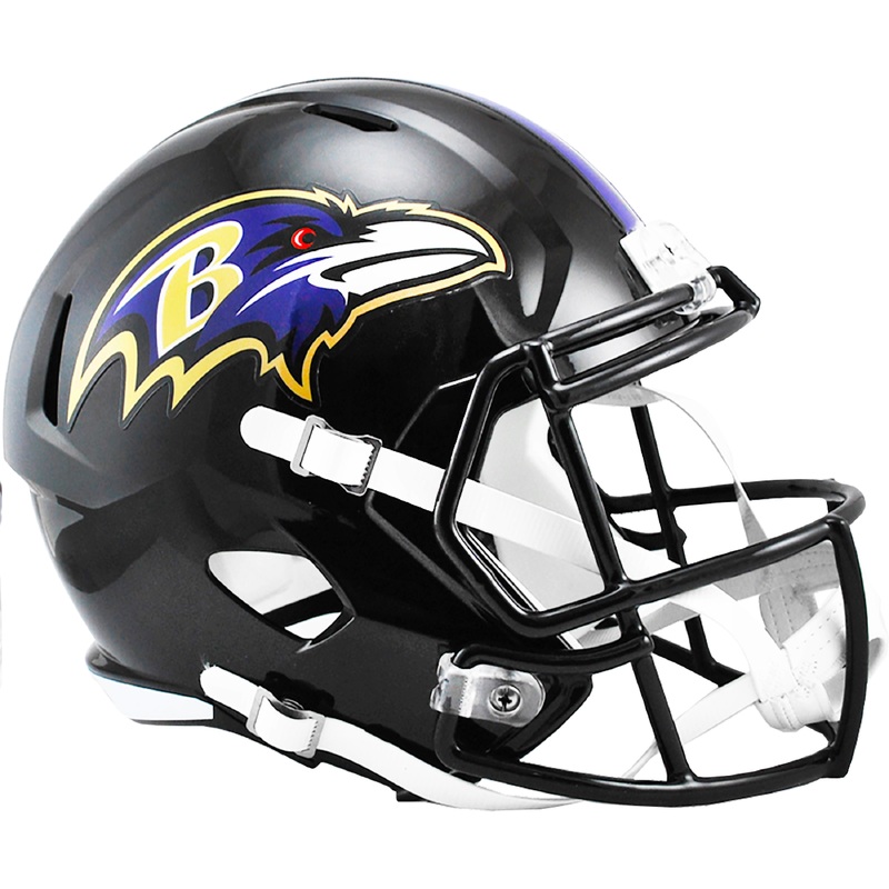 Baltimore Ravens Riddell Speed Full Size Replica Football Helmet