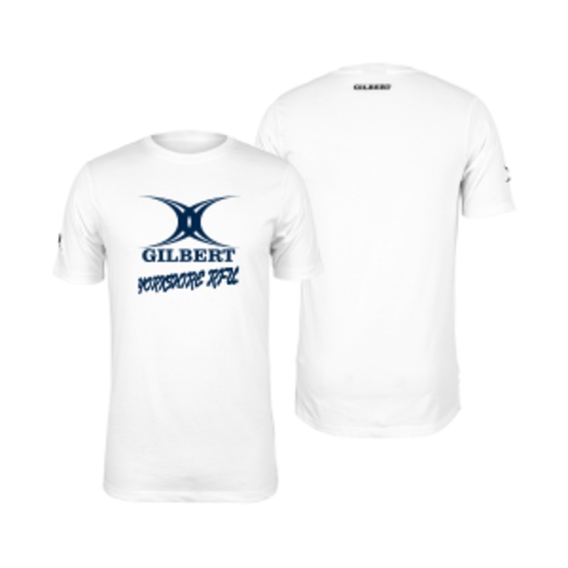 Yorkshire RFU Supporters Child’s White Quest Tee Graphic 5 to 6 Yrs