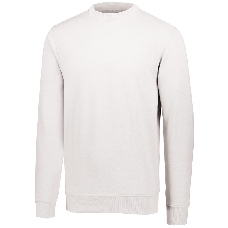 Augusta Men’s 60/40 Fleece Crewneck Sweatshirt BLACK XS