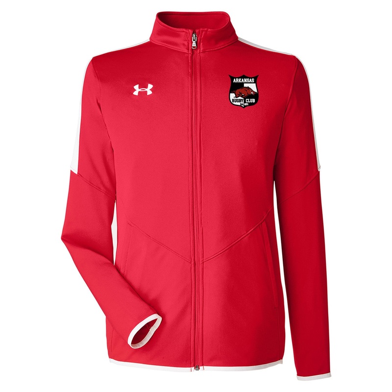 U. of Arkansas Rugby Rival Knit Jacket Red Small