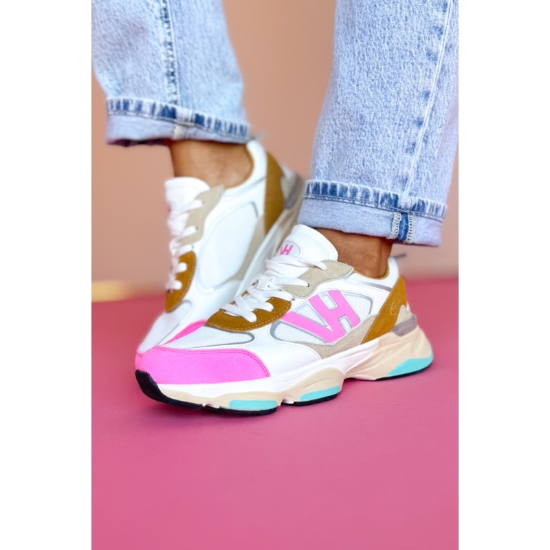 Vintage Havana Neon Pink Logo Running Sneakers *FINAL SALE* 5.5