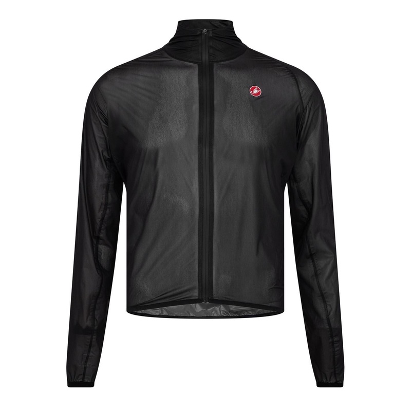 Castelli Squall Performance Jacket High Neck X Large Light Black