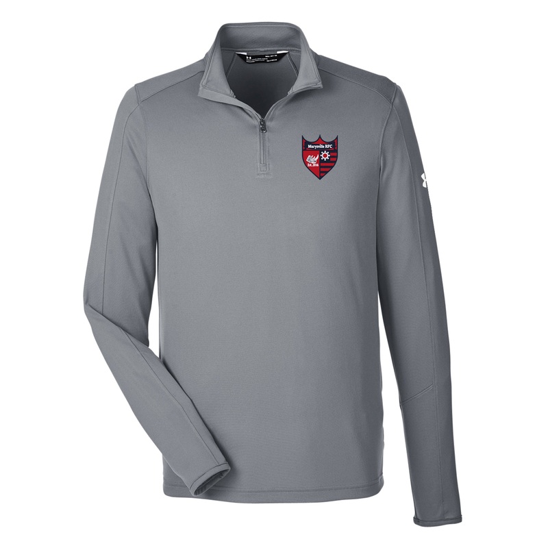 Marysville RFC Tech Quarter Zip Graphite Small
