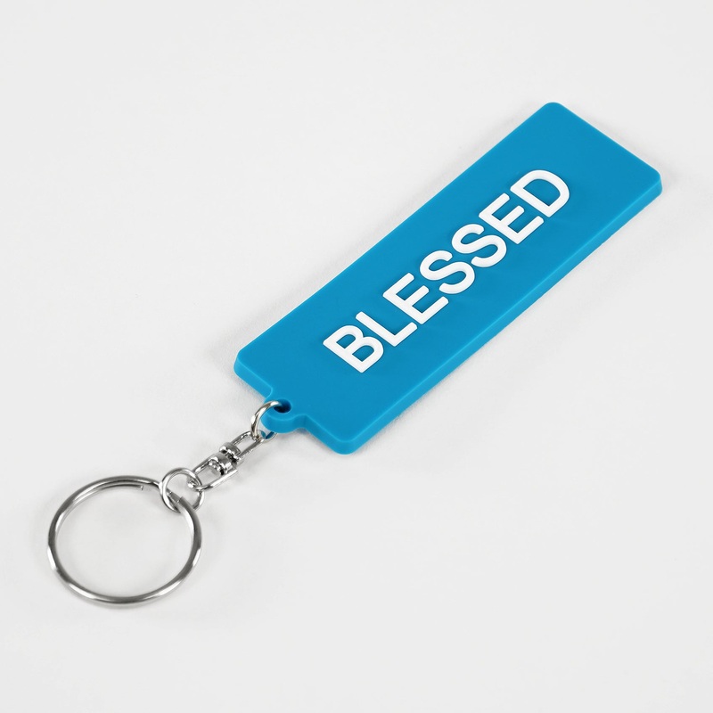 Blessed Keychain one size Blue