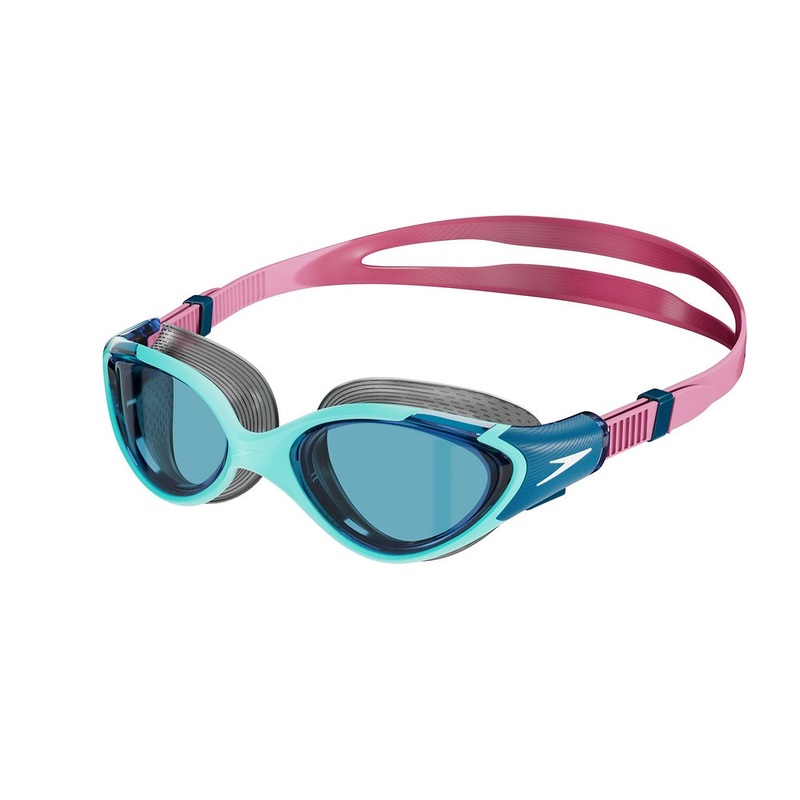 Speedo Womens Biofuse 2.0 Goggles – Marine Blue/Peacock/Funny Pink/Hot Mauve/Aqua Blue