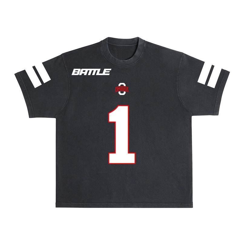 #1 Jersey T-Shirt – Adult White S