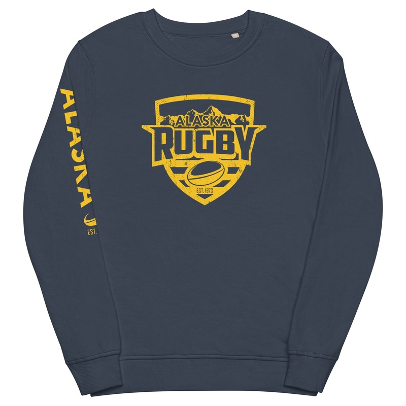Alaska Rugby Retro Crewneck French Navy S