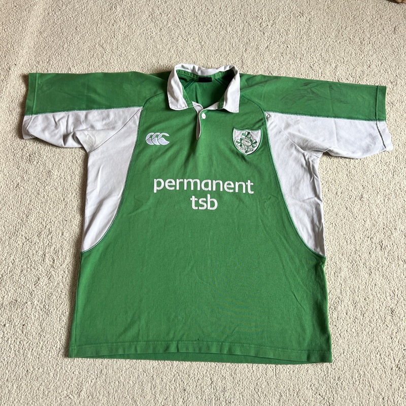 2005 Ireland Home Jersey – M/L