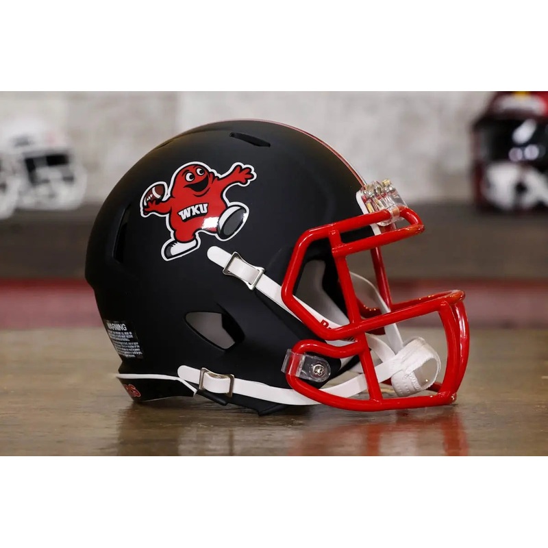 Western Kentucky Hilltoppers Speed Mini Helmet – Big Red