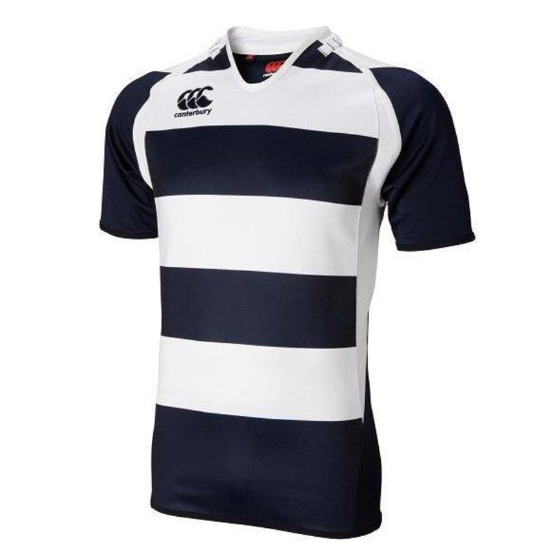 CCC Challenge Hoops Rugby Jersey navy/white Small