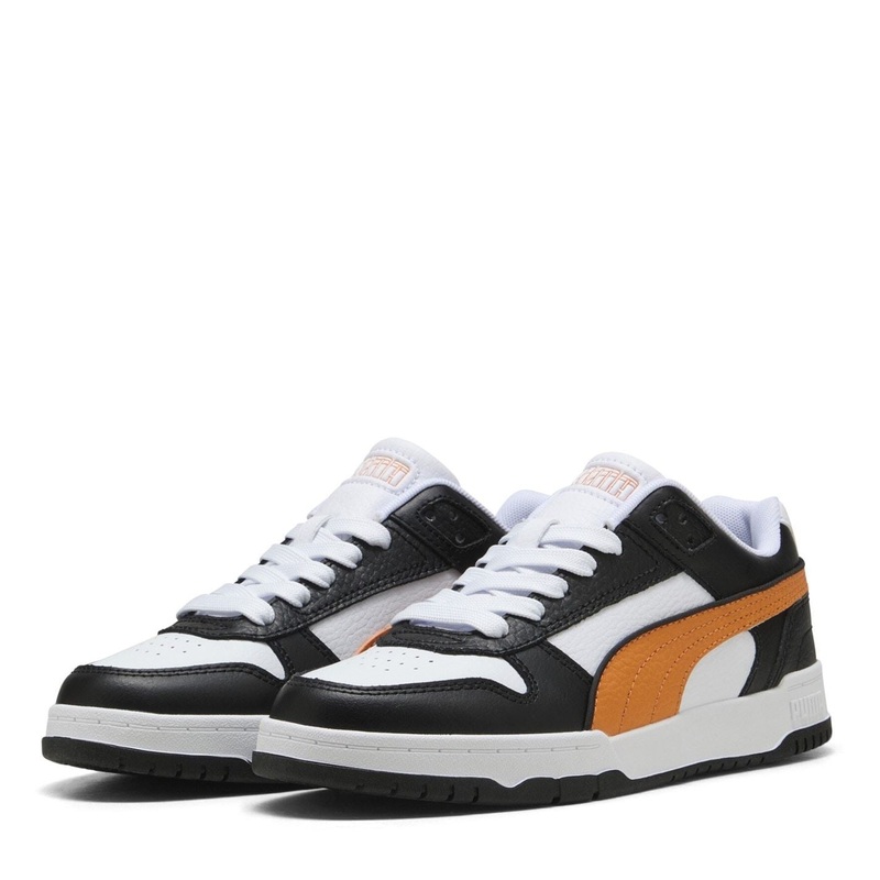 Puma Rbd Low Trainers Junior 4 (37) Blk/Wht/Ppy