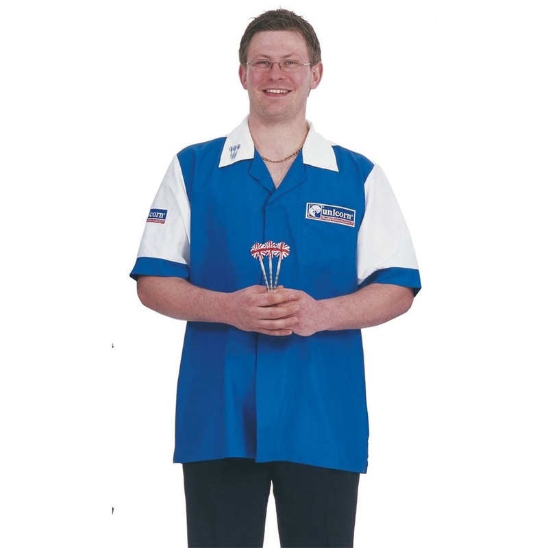 Unicorn Darts DarT-Shirt 5X Large Blue/White