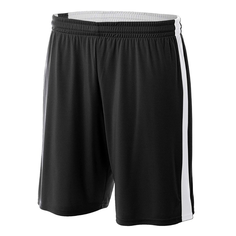 A4 Youth 6″ Reversible Moisture Management Basketball Shorts Royal / White S